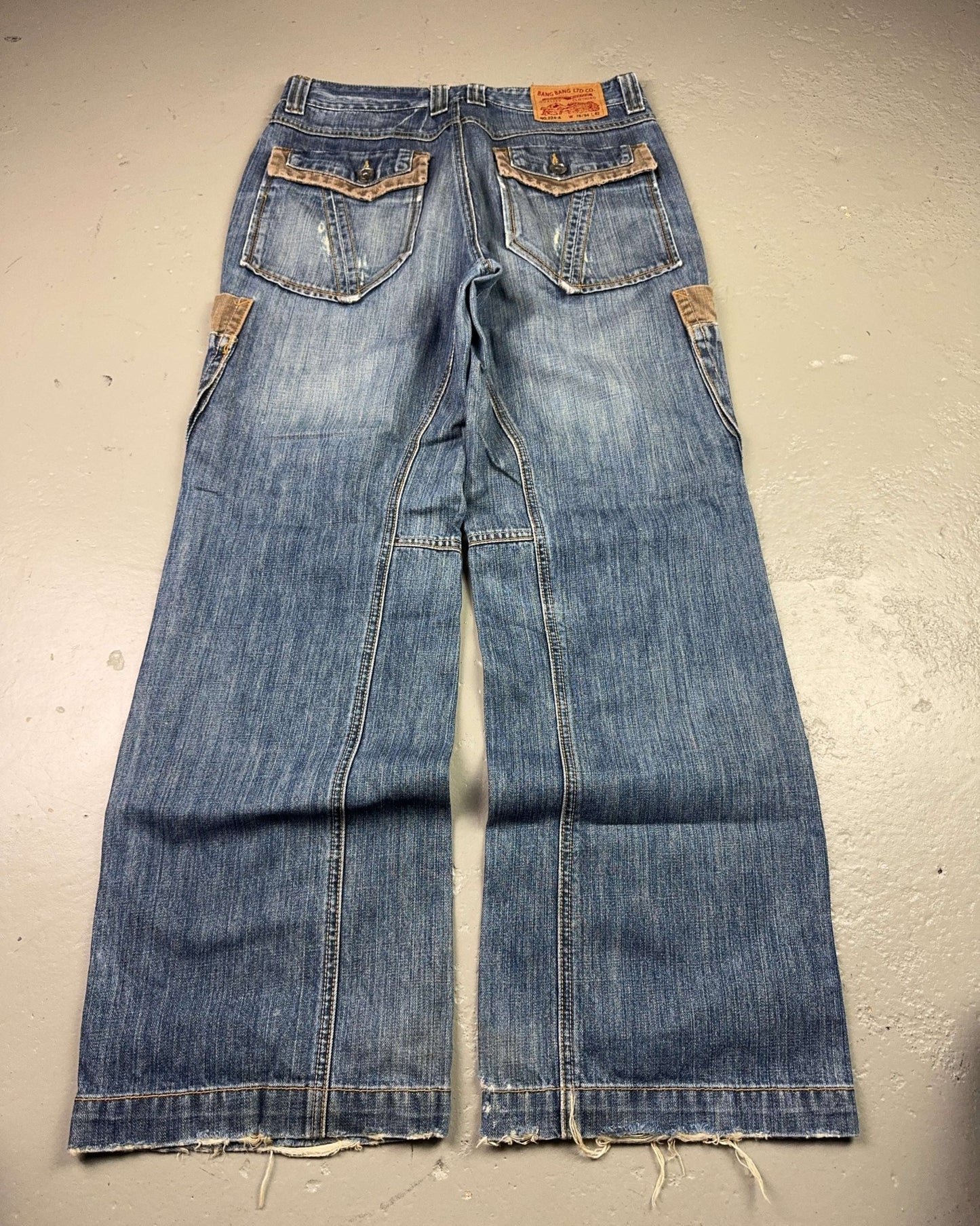 2000's Bang Bang Baggy/Bootcut Jeans *very rare 30x32 (M)