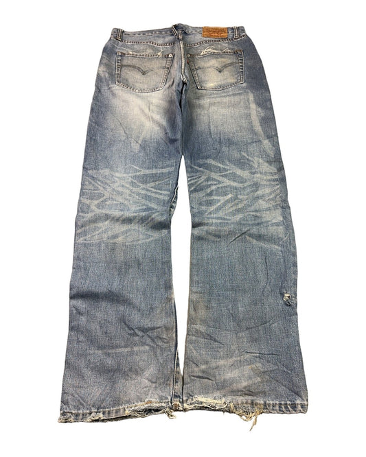 1970's Levi's Big E 501 Straight/Baggy Jeans *extremely rare 34x34 (L) - Lennys Vintage