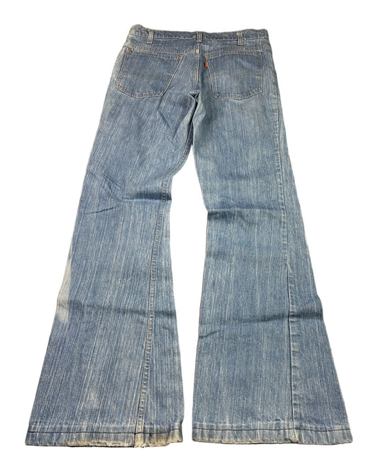 1970's Levi's Bootcut/Flared Jeans *extremely rare 32x36 (M) - Lennys Vintage