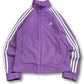 2000's Adidas Fleece Track Jacket Women's *rare (S)