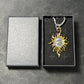 Solar Eye Pendant Necklace