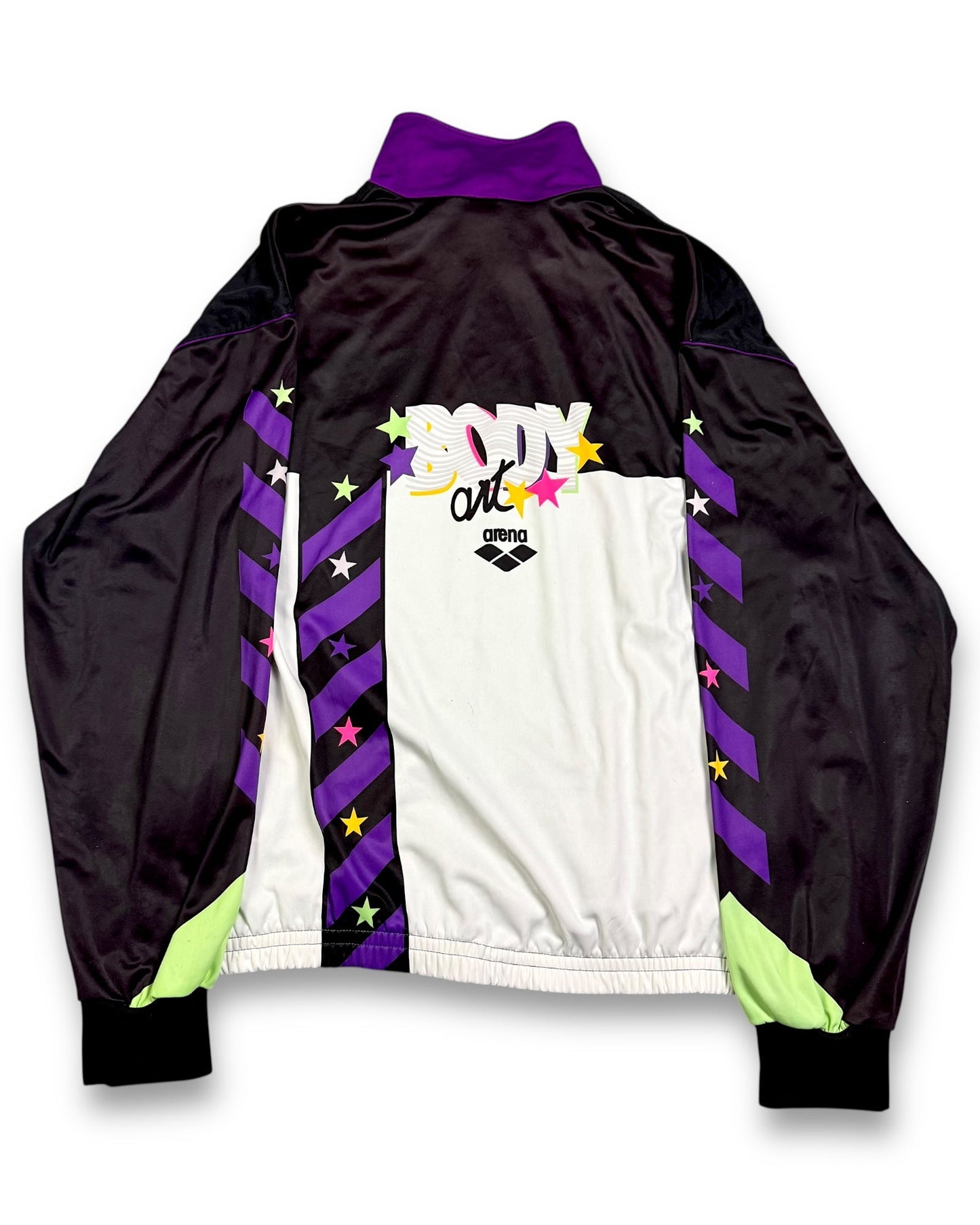 1980‘s Arena Body Art Track Jacket *rare (XL) - Lennys Vintage