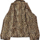1980’s Beechers Brook Leo Faux Fur Waisted Jacket Women’s made in Korea *extremely rare (L) - Lennys Vintage