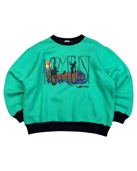 1980’s Elesse Sweater made in Italy *very rare (S) - Lennys Vintage