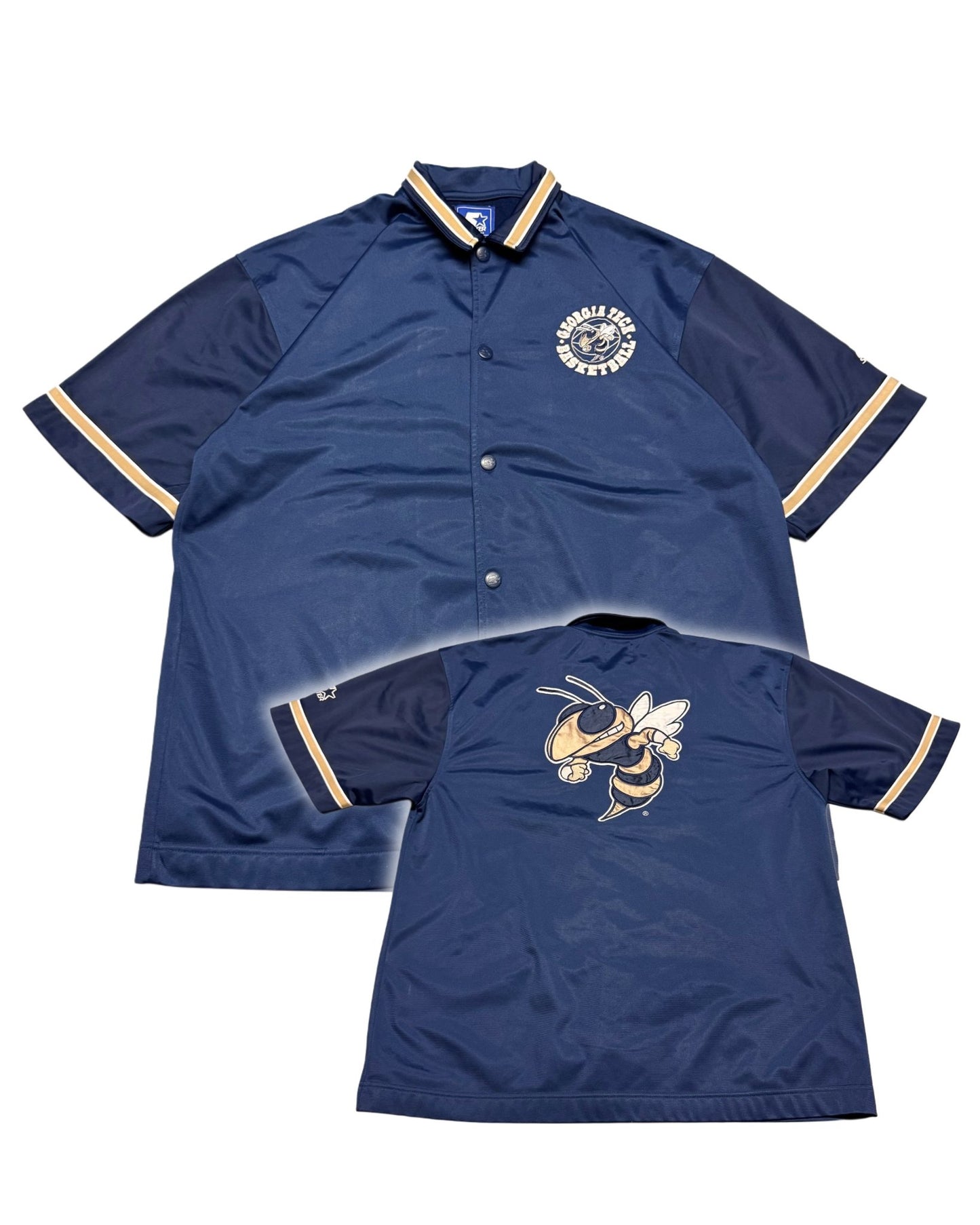 1980‘s Georgia Tech Basketball Jersey Shirt made in Korea *extremely rare (XXL) - Lennys Vintage