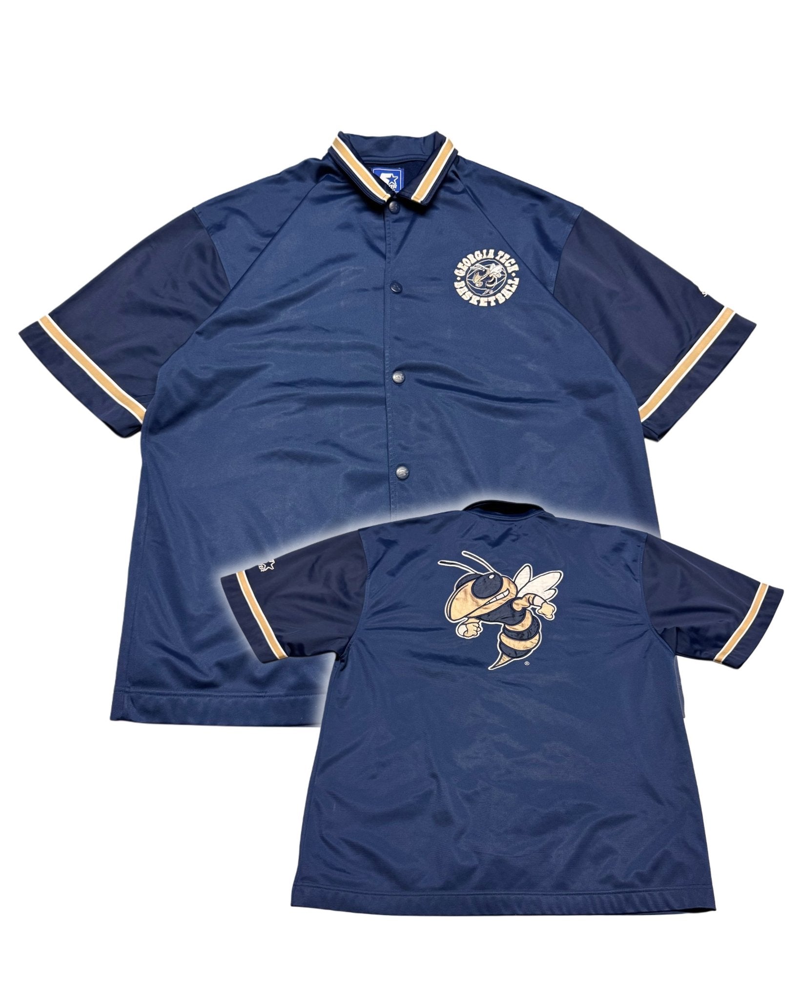 1980‘s Georgia Tech Basketball Jersey Shirt made in Korea *extremely rare (XXL) - Lennys Vintage