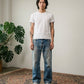 1980's Levi's Leather Tab made in France Straight Jeans *extremely rare 29x28 (S) - Lennys Vintage