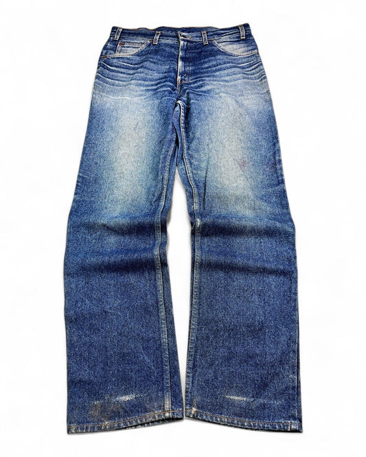 1980's Levi's Orange Tab Straight Jeans *very rare 34x34 (L) - Lennys Vintage