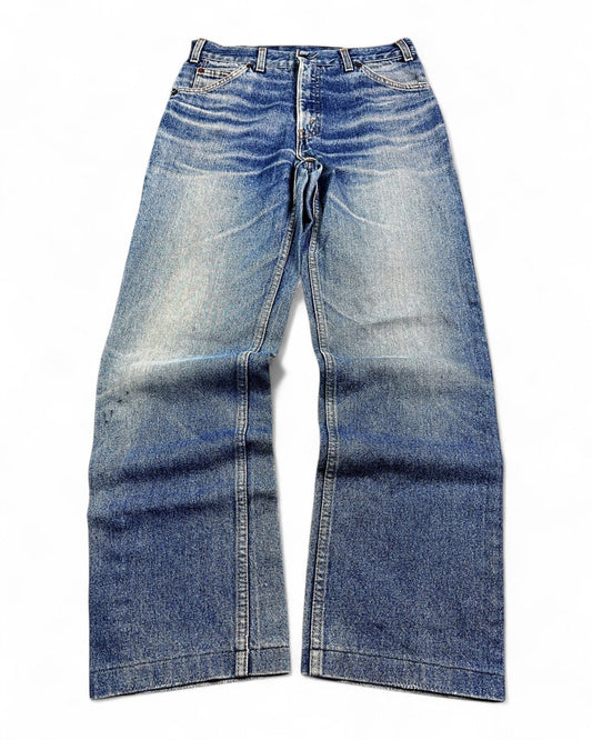 1980's Levi's Orange Tab Straight/Baggy Jeans *very rare 30x30 (M) - Lennys Vintage
