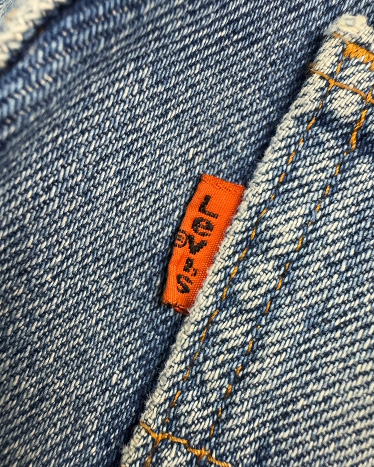 1980's Levi's Orange Tab Straight/Baggy Jeans *very rare 30x30 (M) - Lennys Vintage