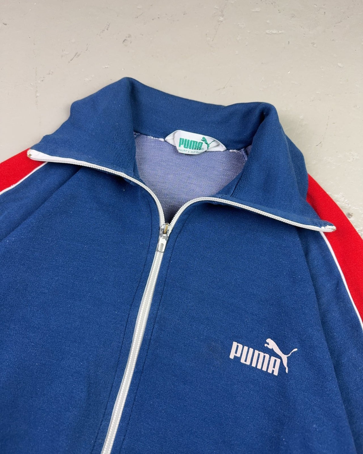 1980's Puma Track Jacket *very rare (M) - Lennys Vintage