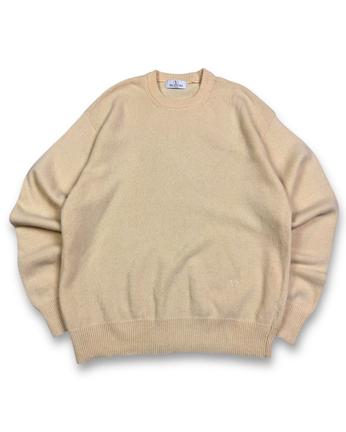 1980‘s Valentino Studio Virgin Wool Sweater *extremely rare (M) - Lennys Vintage