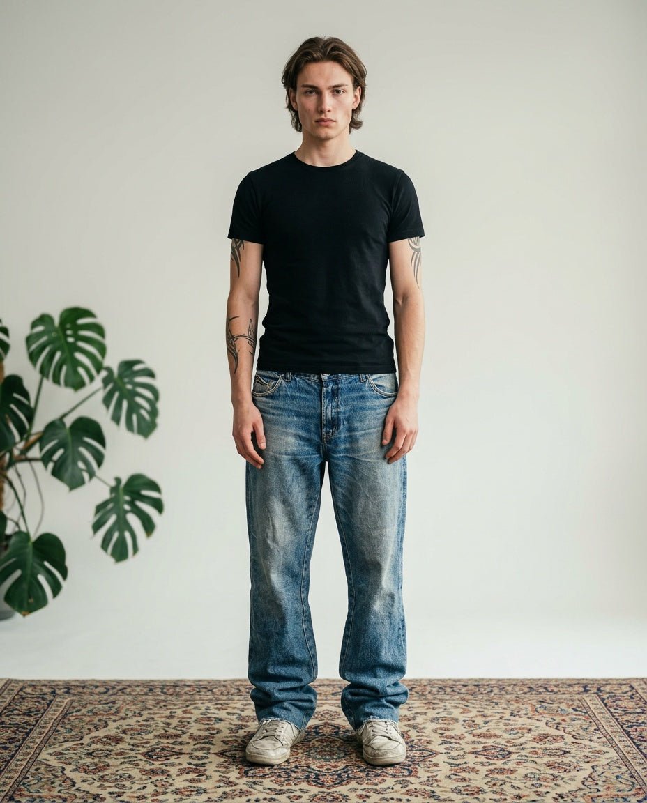 1980's Wrangler Straight/Baggy Jeans *very rare 33x28 (M) - Lennys Vintage