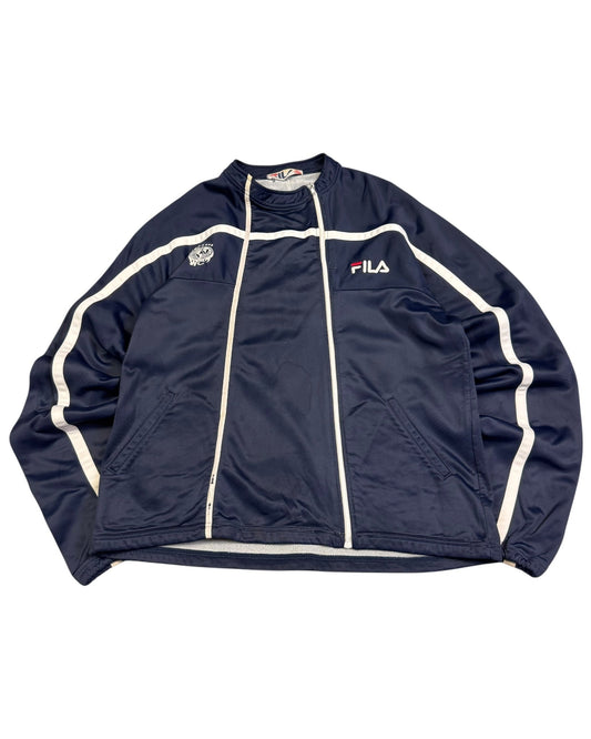 1981 Fila World Championship Tennis Track Jacket made in Italy *extremely rare (L) - Lennys Vintage