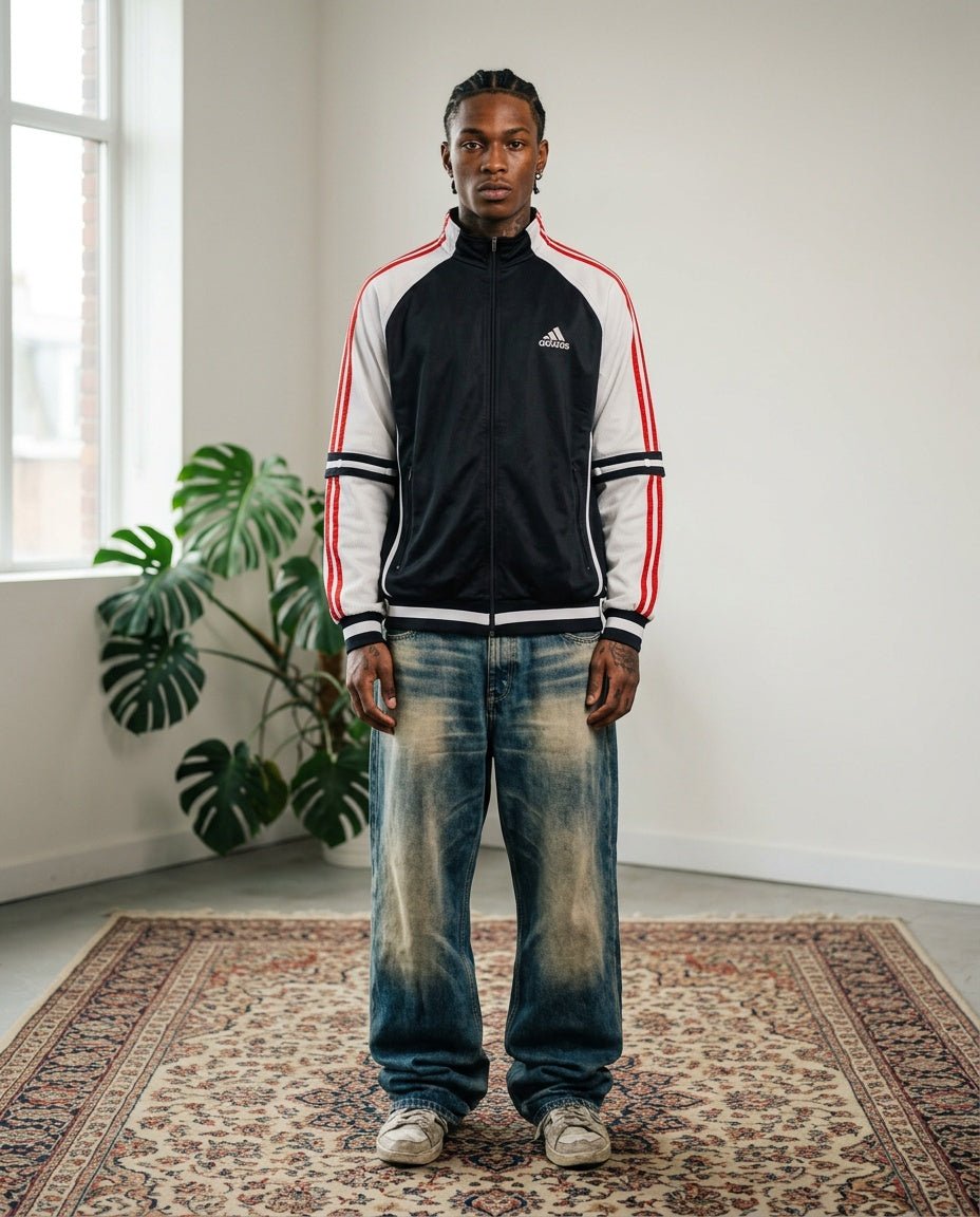 1990's Adidas Track Jacket *rare (L) - Lennys Vintage