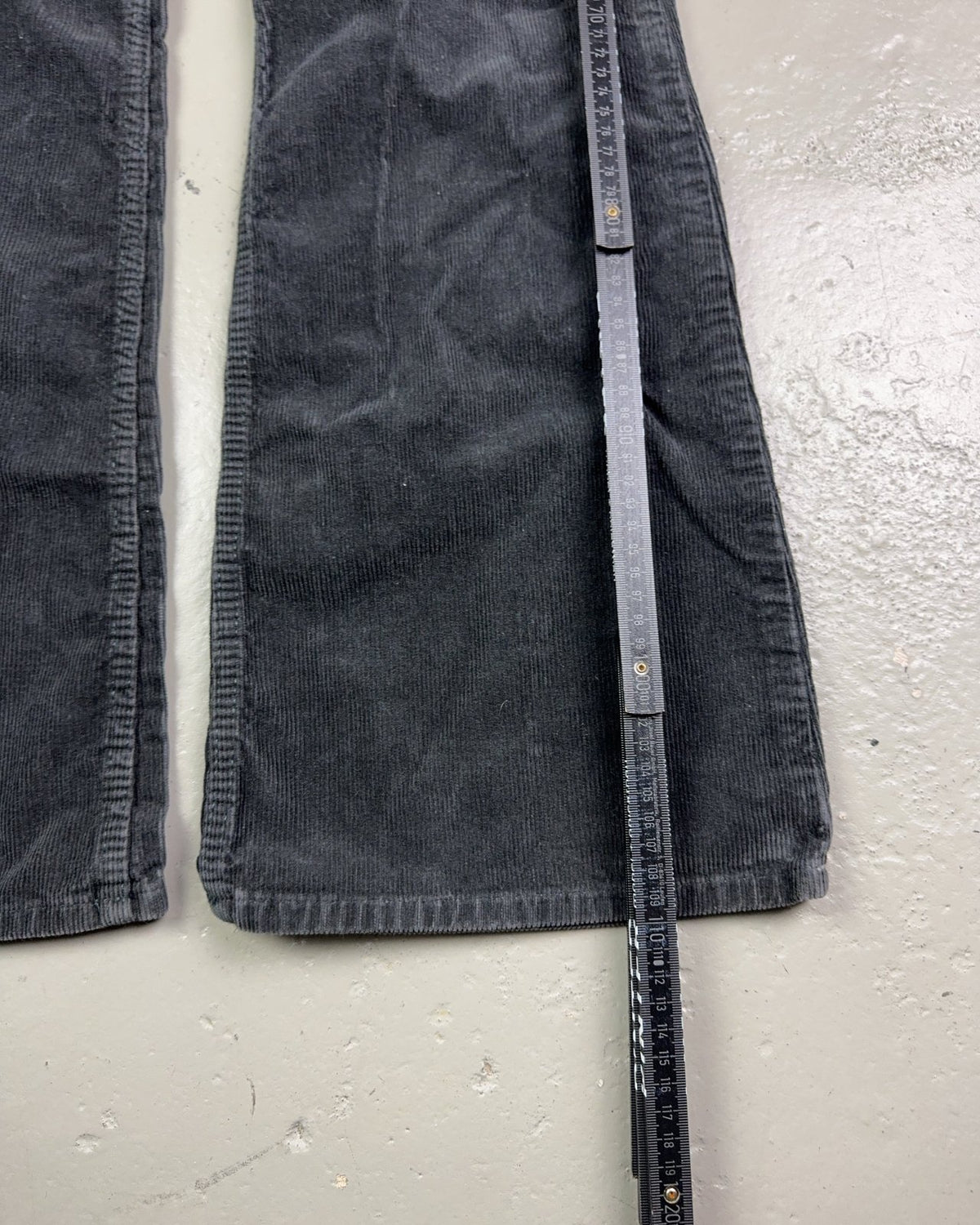 1990's Big Blue Bootcut Pants *very rare 30x34 (M) - Lennys Vintage