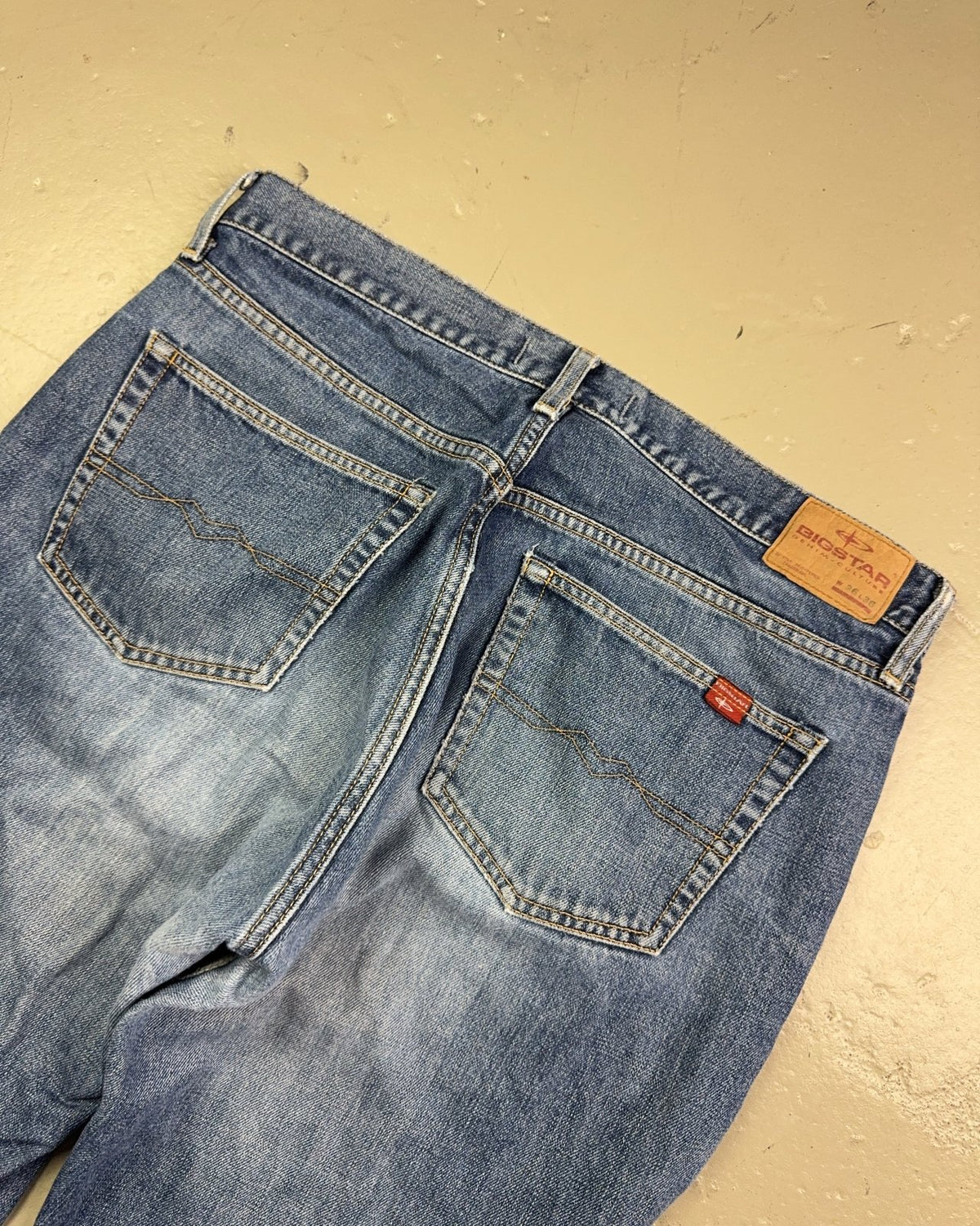 1990's Big Star Baggy/Bootcut Jeans *very rare 34x34 (L) - Lennys Vintage