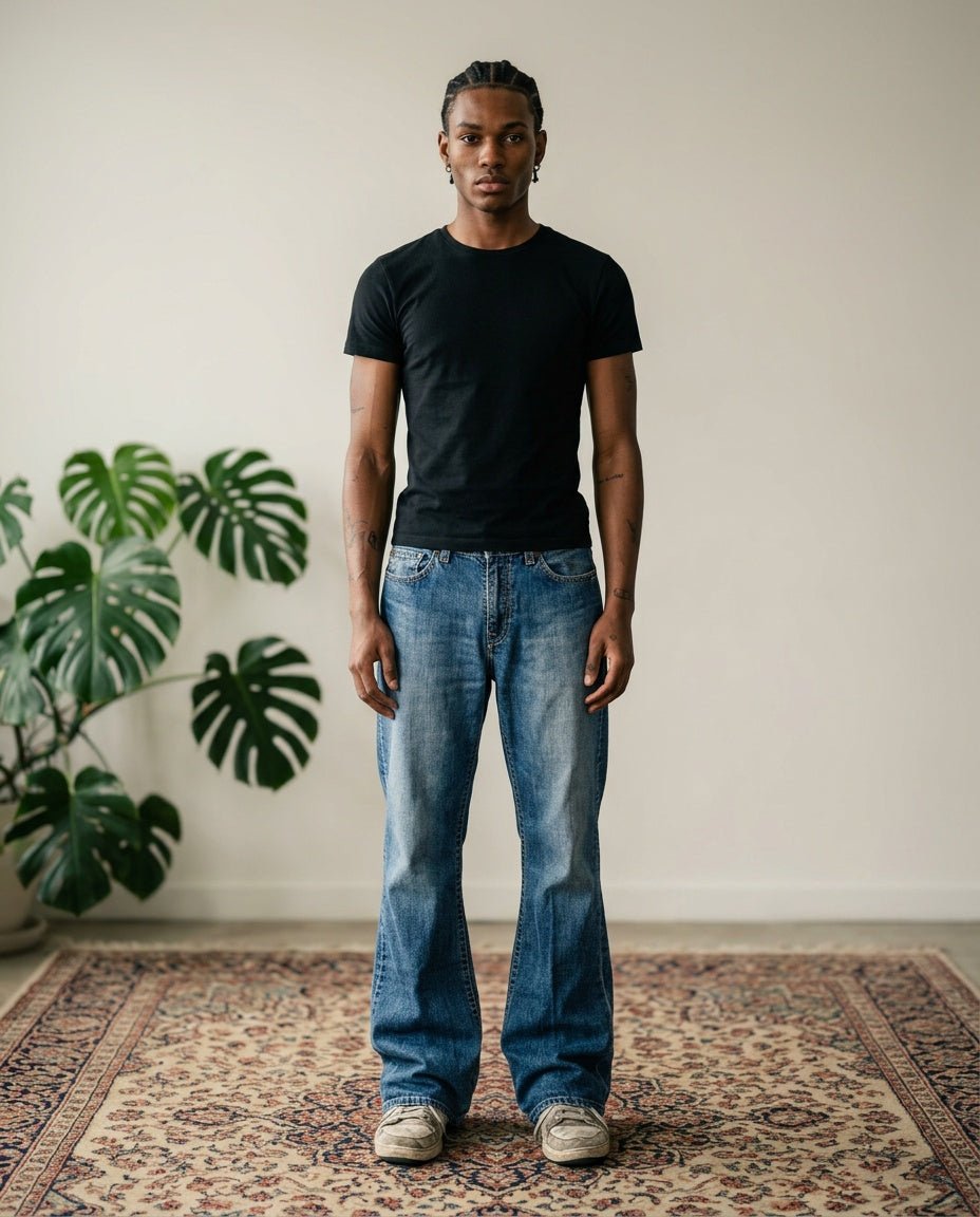 1990's Big Star Baggy/Bootcut Jeans *very rare 34x34 (L) - Lennys Vintage