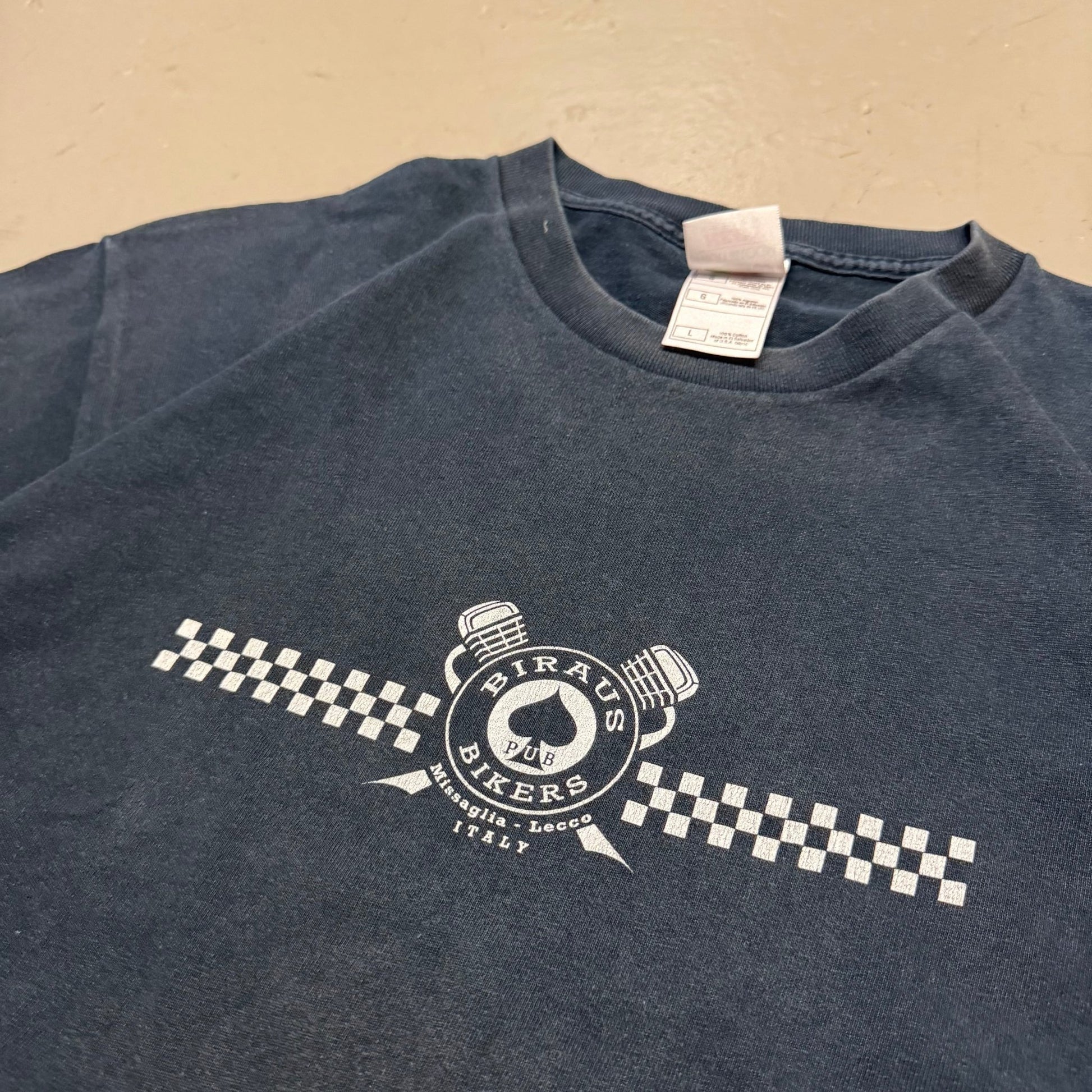 1990‘s Biraus Bikers Italy Shirt *rare (L) - Lennys Vintage