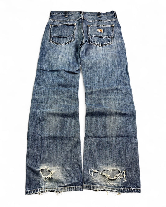 1990's Carhartt Baggy Jeans *rare 34x32 (L) - Lennys Vintage