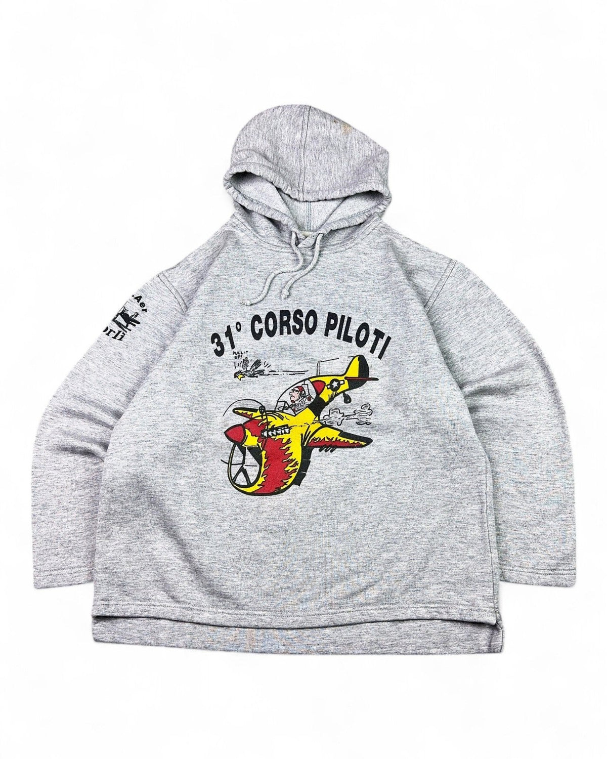 1990's Corso Piloti Hoodie Men's *rare (L) - Lennys Vintage