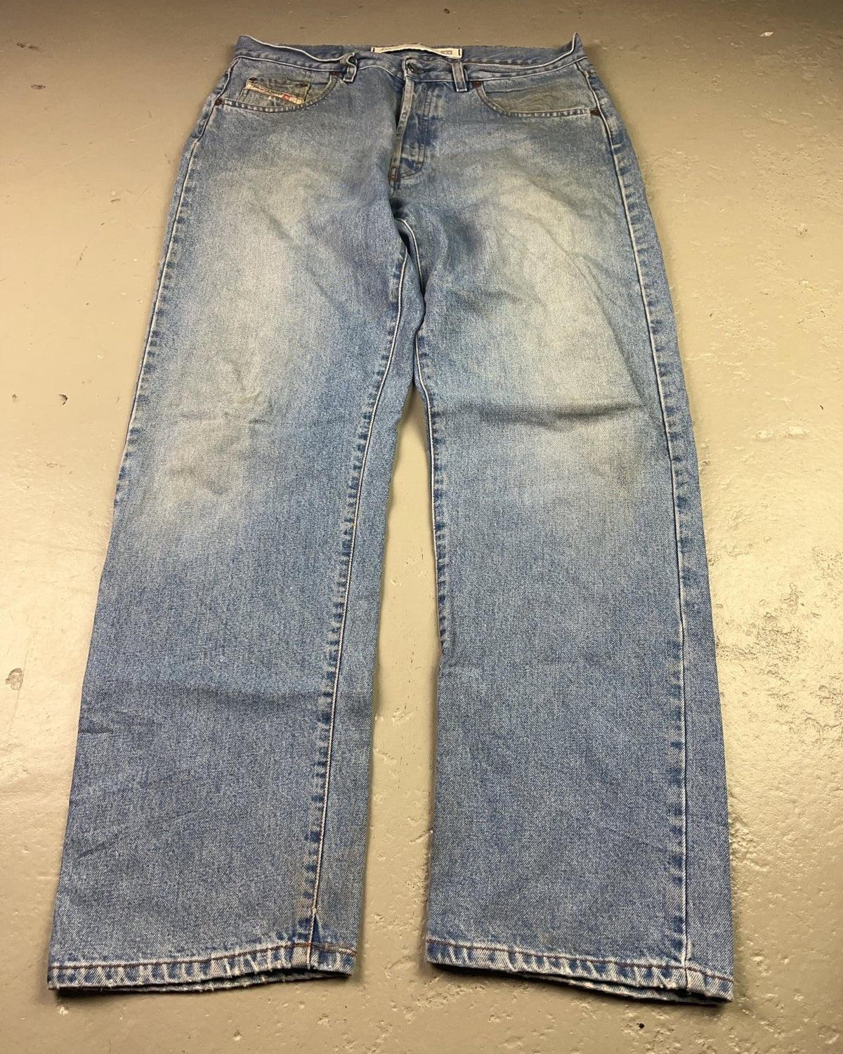 1990's Diesel Straight/Baggy Jeans * 36x34 (XL) - Lennys Vintage