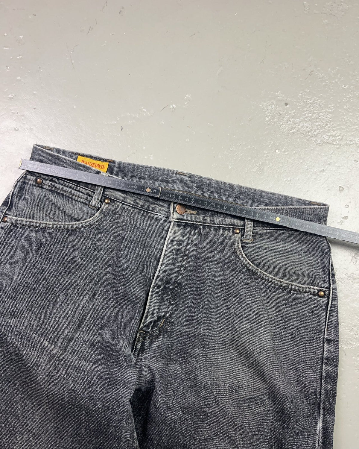 1990's Edwin made in Japan Japanese Straight Jeans *rare 37x36 (XL) - Lennys Vintage