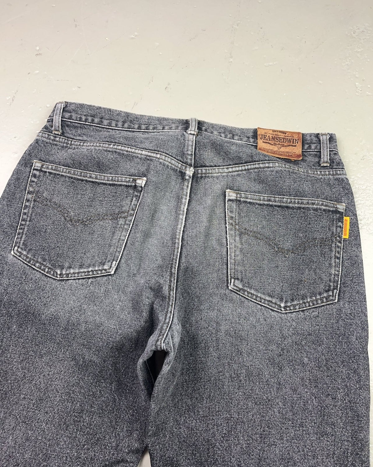 1990's Edwin made in Japan Japanese Straight Jeans *rare 37x36 (XL) - Lennys Vintage