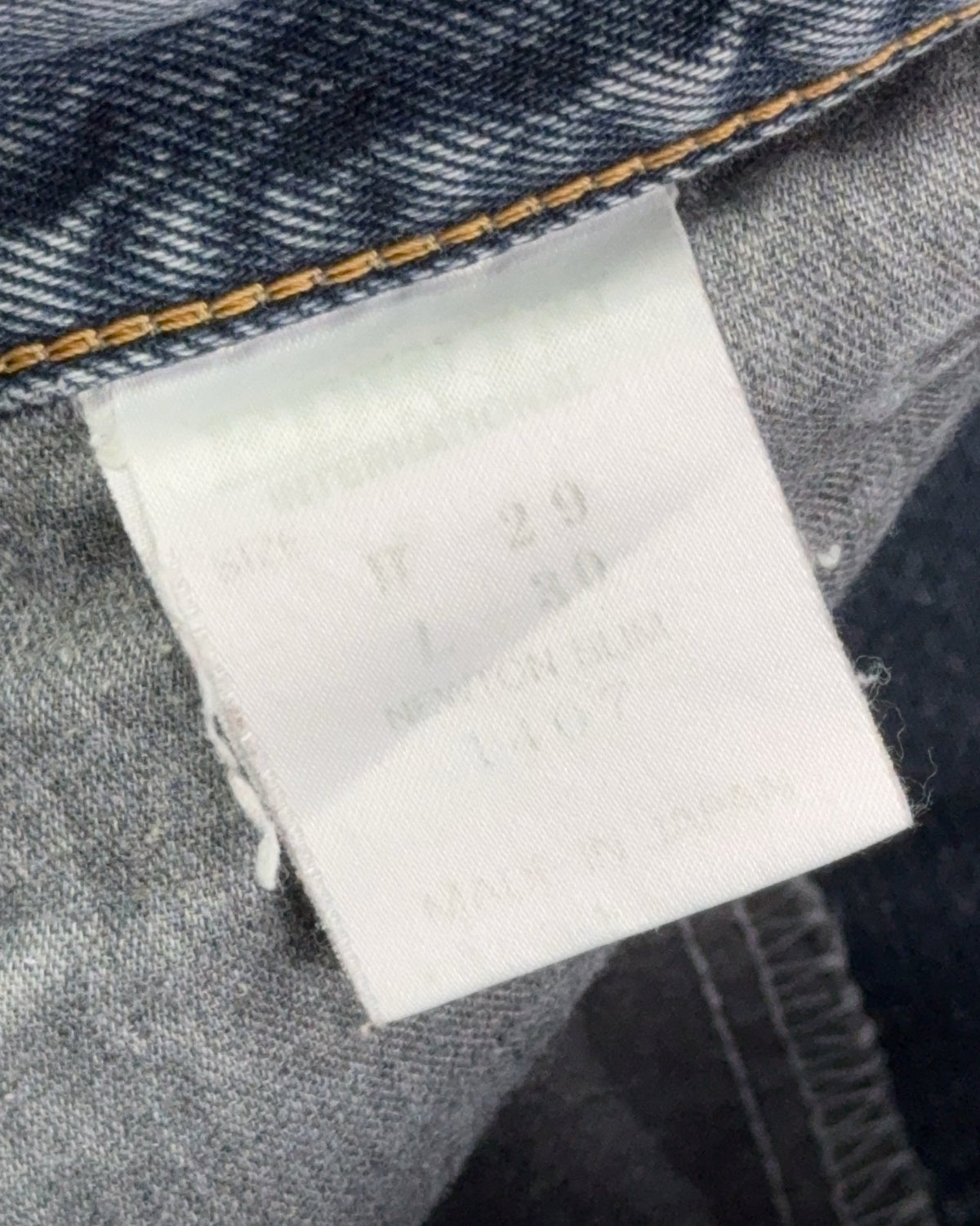 1990's Edwin made in Japan Japanese Straight Jeans *very rare 28x30 (S) - Lennys Vintage