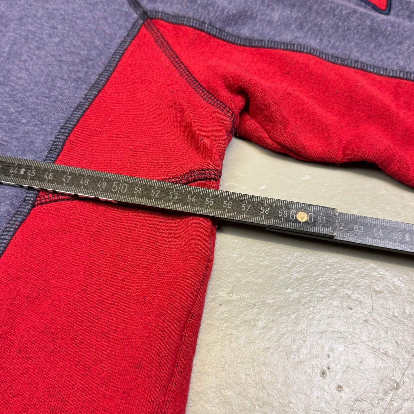 1990’s Emporio Armani Quarter Zip Sweater made in Italy *very rare (XL) - Lennys Vintage