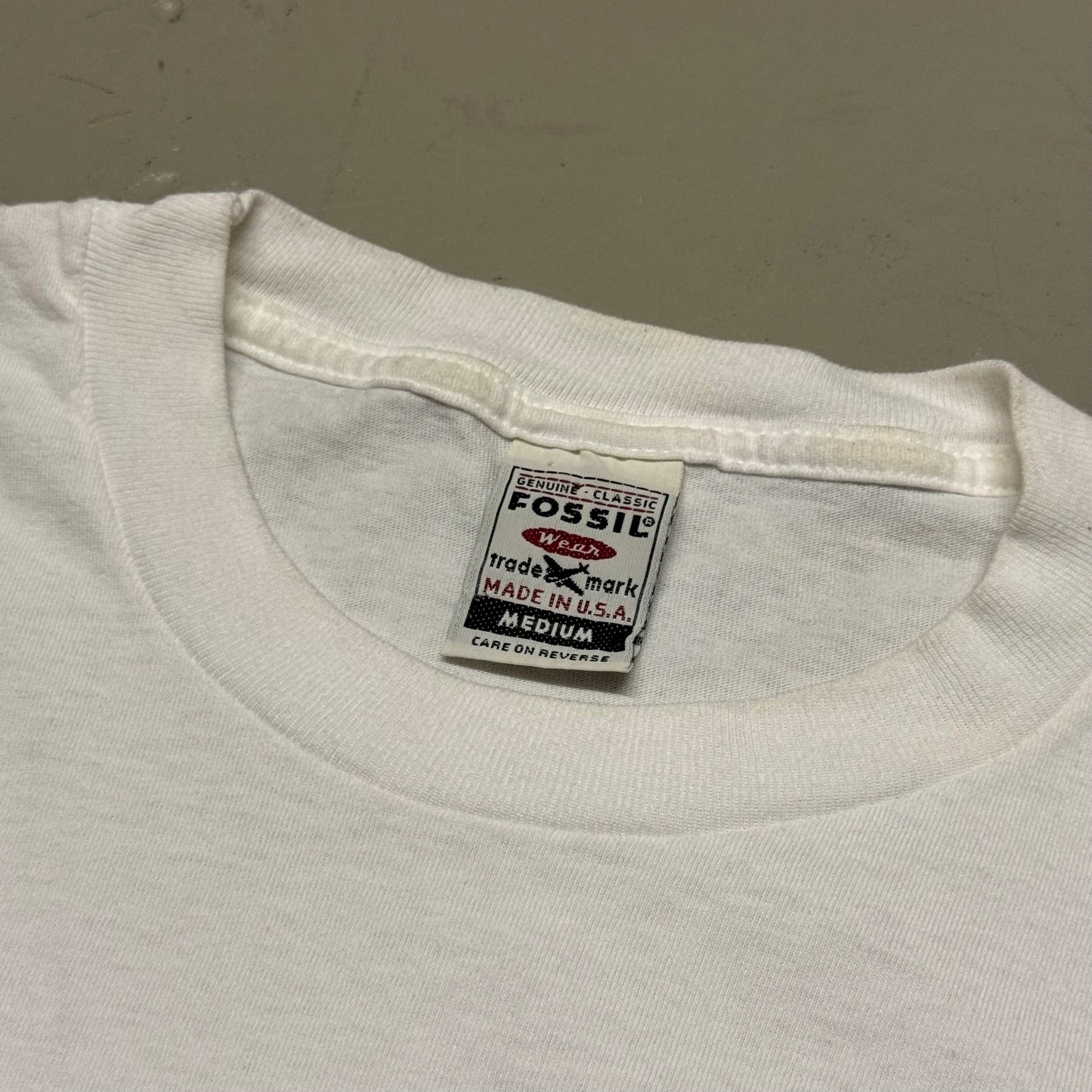 1990‘s Fossil Vintage Shirt made in U.S.A. *very rare (M) - Lennys Vintage