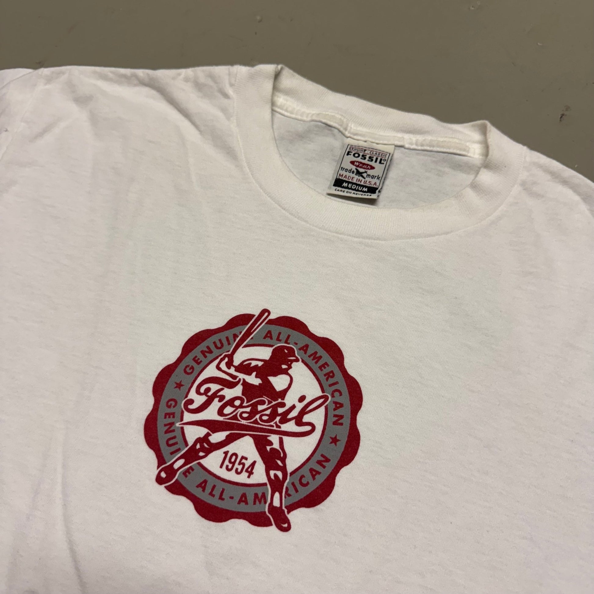 1990‘s Fossil Vintage Shirt made in U.S.A. *very rare (M) - Lennys Vintage