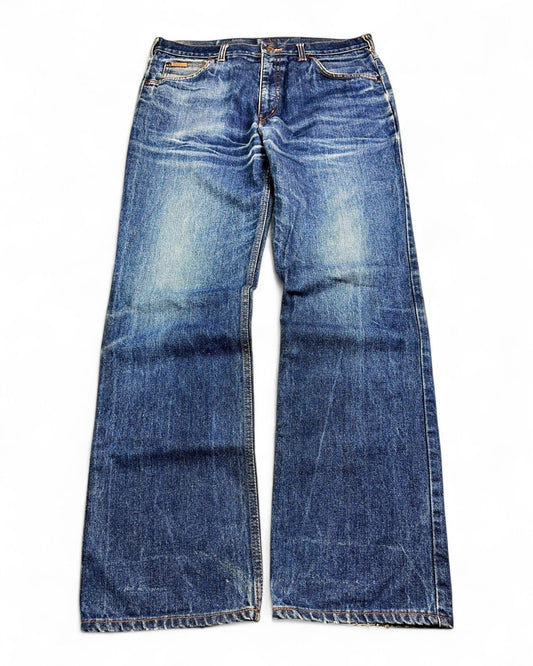 1990's Joker Straight/Baggy Jeans *rare 34x32 (L) - Lennys Vintage