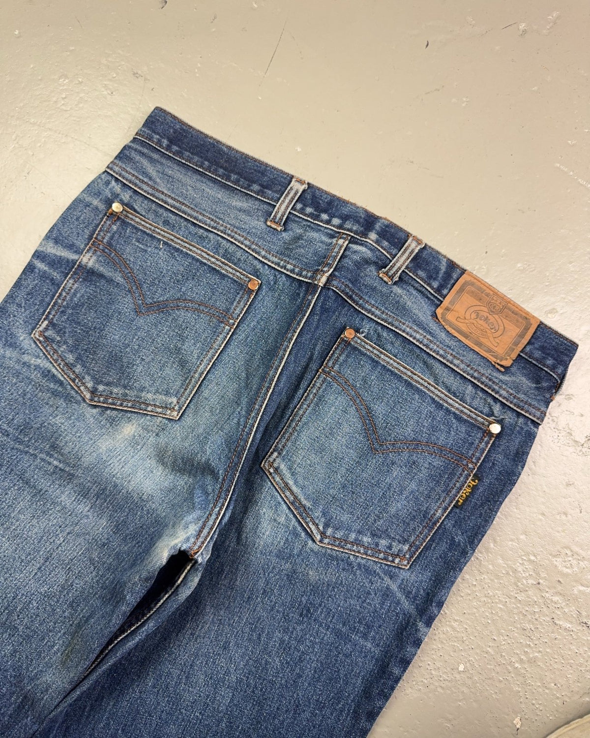 1990's Joker Straight/Baggy Jeans *rare 34x32 (L) - Lennys Vintage