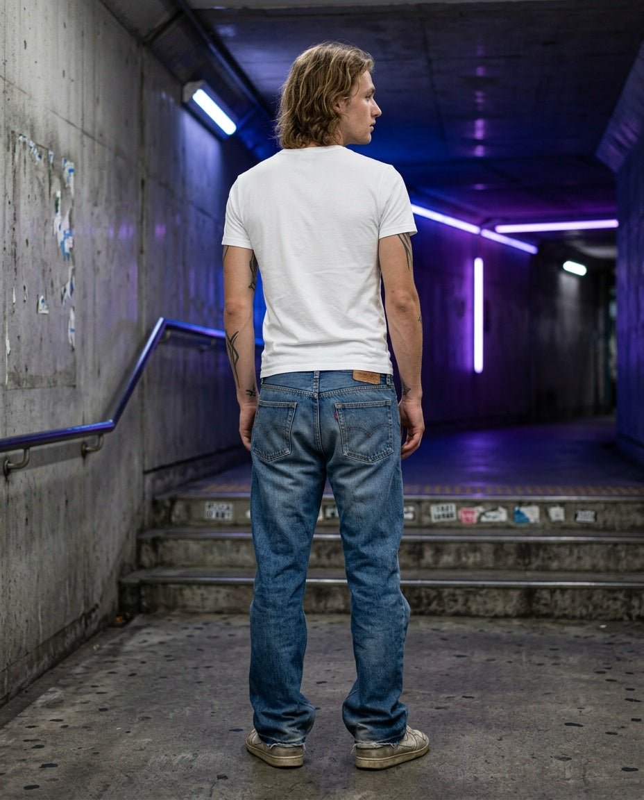 1990's Levi's Baggy Jeans * 32x32 (L) - Lennys Vintage
