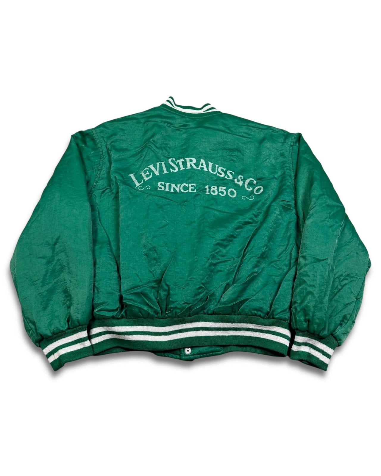 1990‘s Levi‘s College Bomber Jacket *very rare (L) - Lennys Vintage