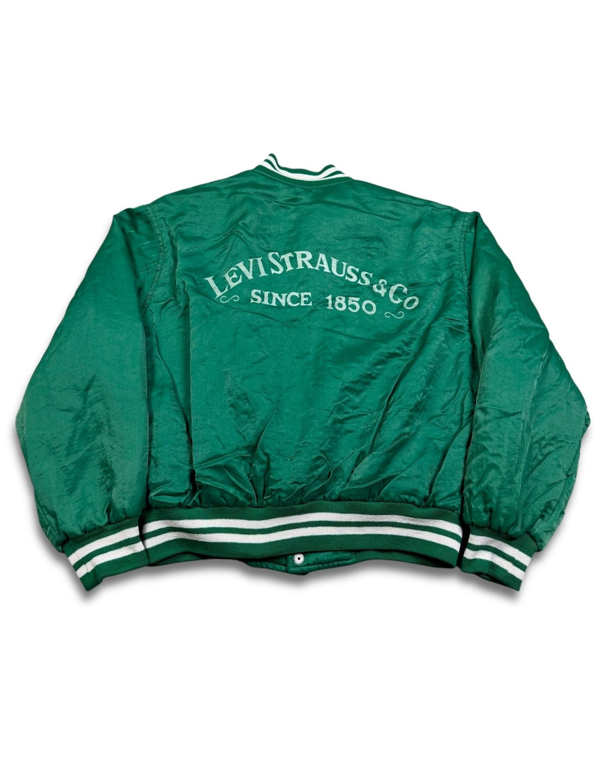1990‘s Levi‘s College Bomber Jacket *very rare (L) - Lennys Vintage