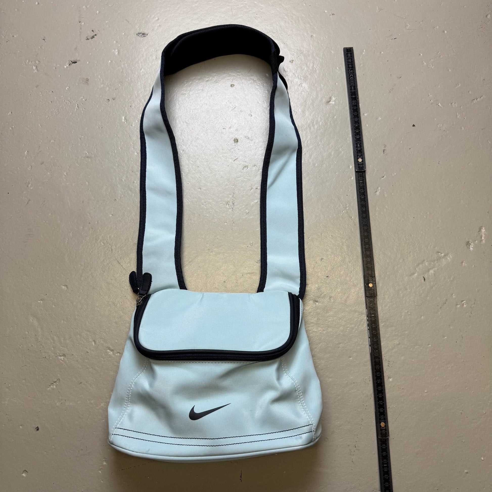 1990‘s Nike Light Blue Shoulderbag *rare - Lennys Vintage