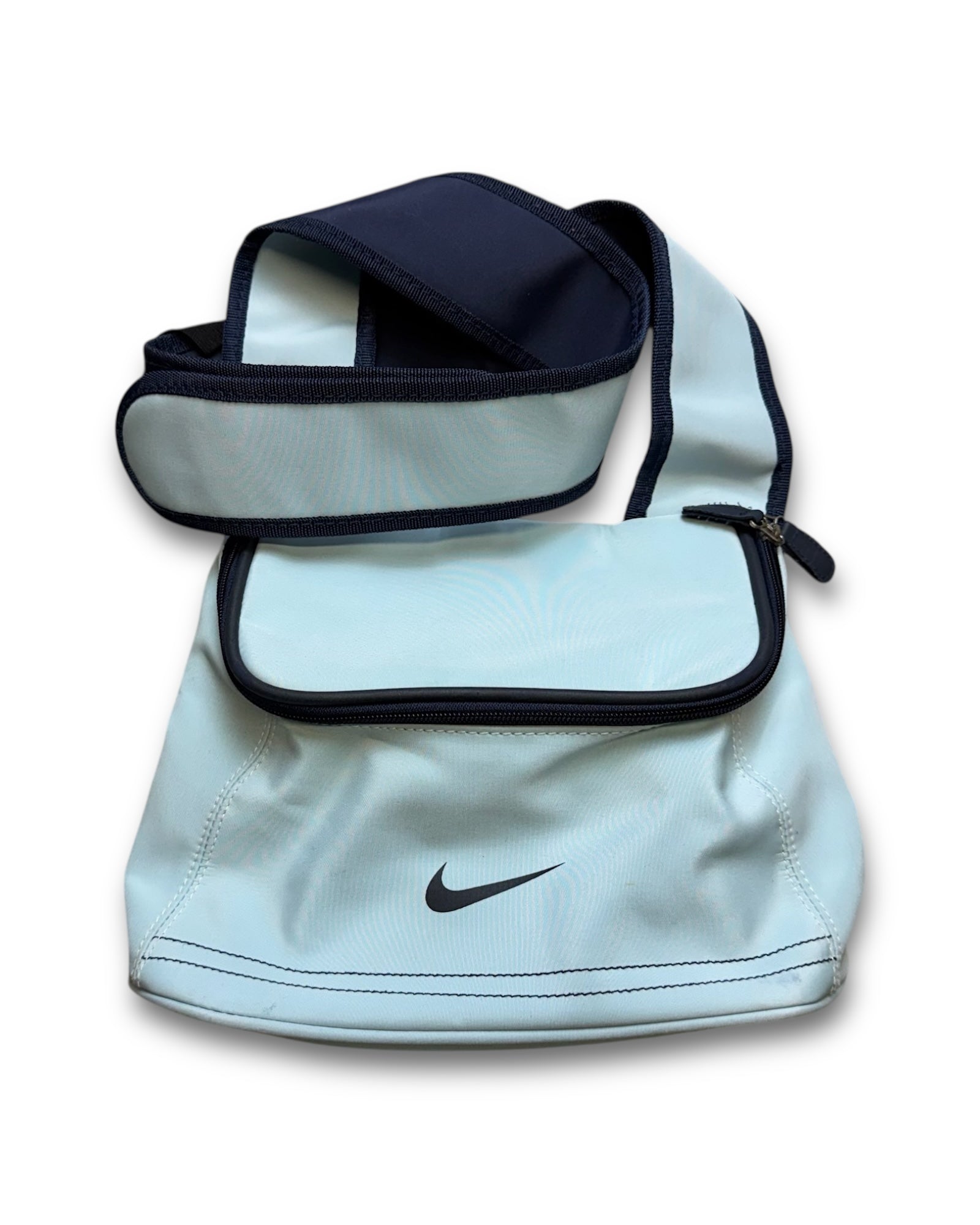 1990‘s Nike Light Blue Shoulderbag *rare - Lennys Vintage