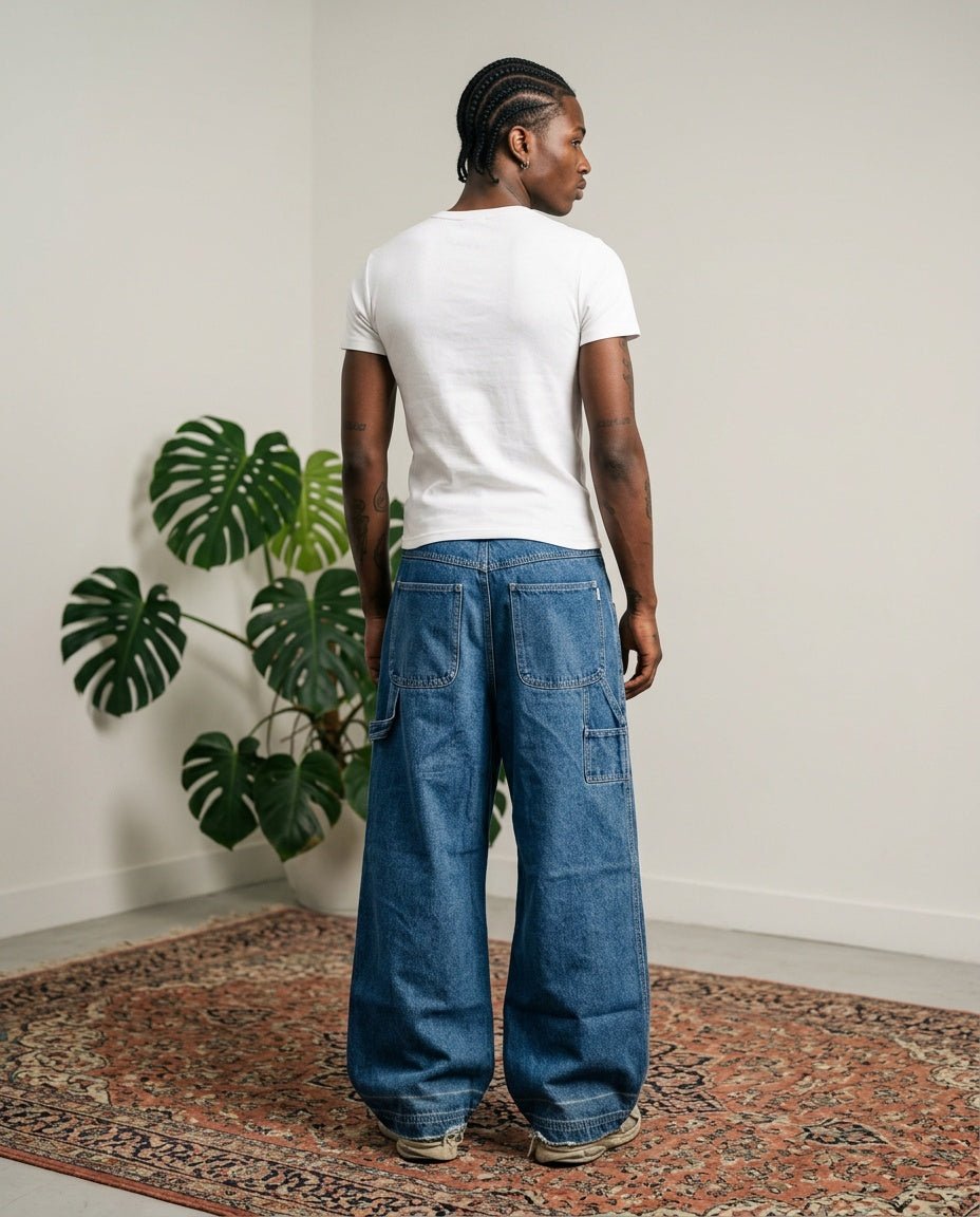 1990's Petrolio Hip Hop Baggy Jeans *very rare 30x34 (M) - Lennys Vintage