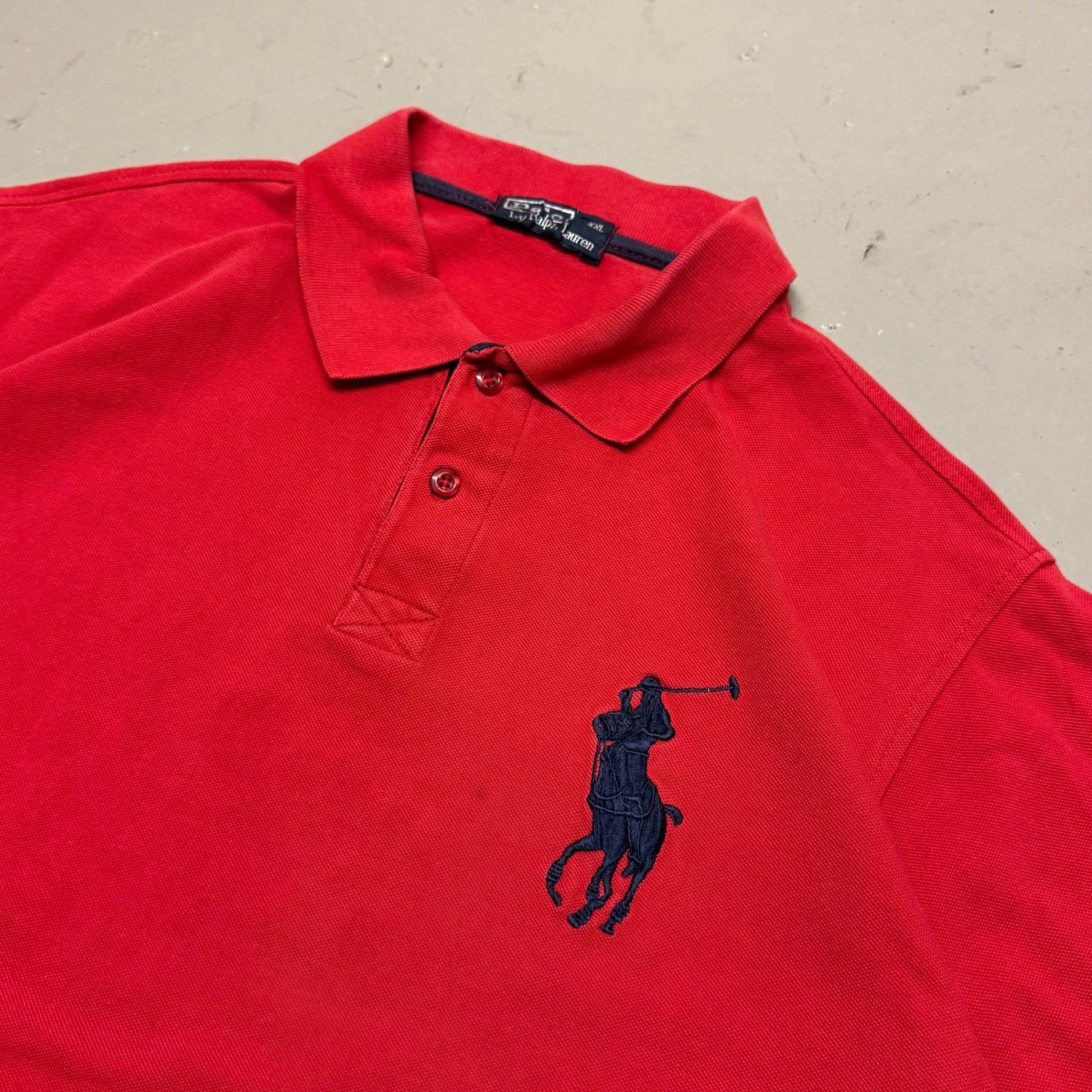 1990‘s Ralph Lauren Big Pony Polo Shirt *rare (XL) - Lennys Vintage