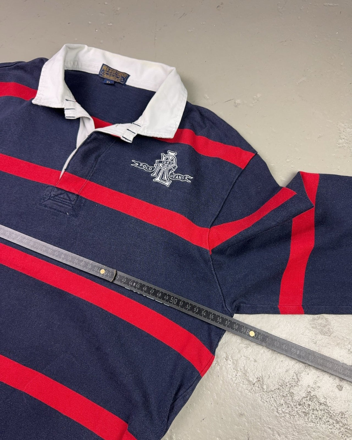 1990's Ralph Lauren Rugby Polo Longsleeve *rare (XL) - Lennys Vintage