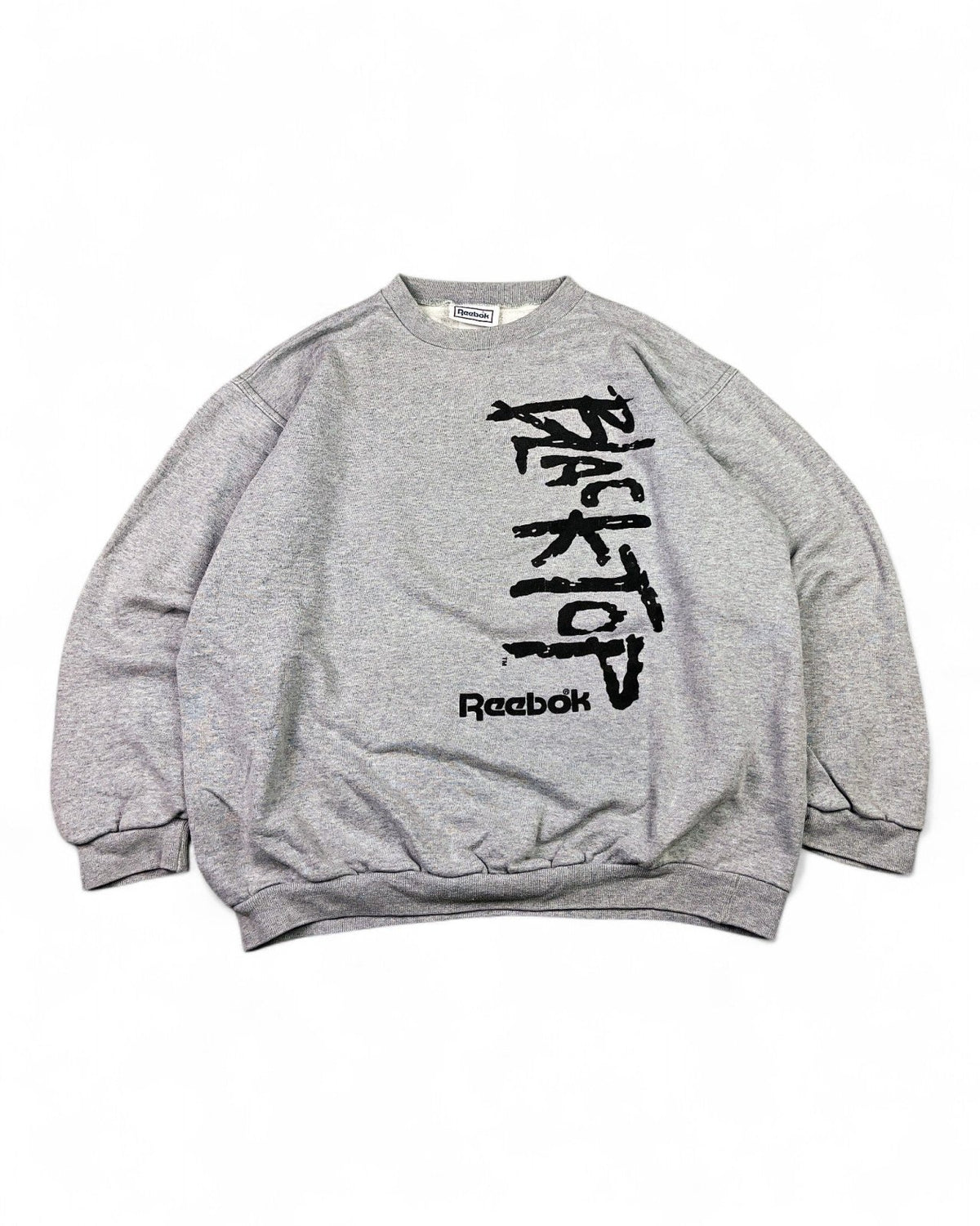 1990's Reebok Blacktop Sweater *rare (L) - Lennys Vintage