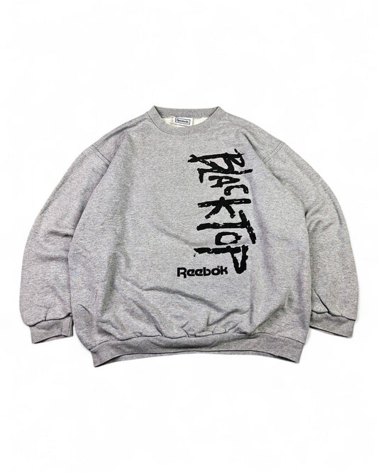 1990's Reebok Blacktop Sweater *rare (L) - Lennys Vintage