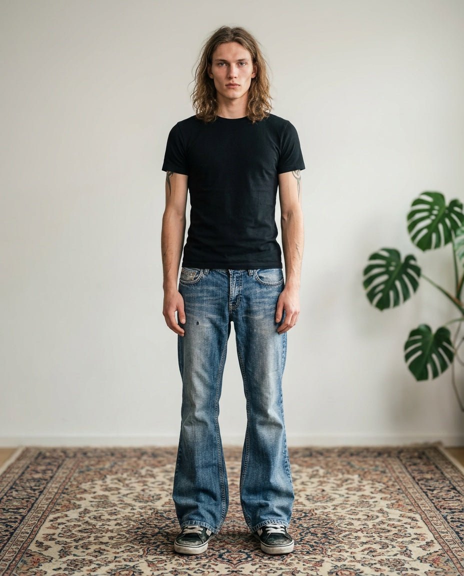 1990's Sawnyy Bootcut/Flared Jeans *rare 30x32 (M) - Lennys Vintage