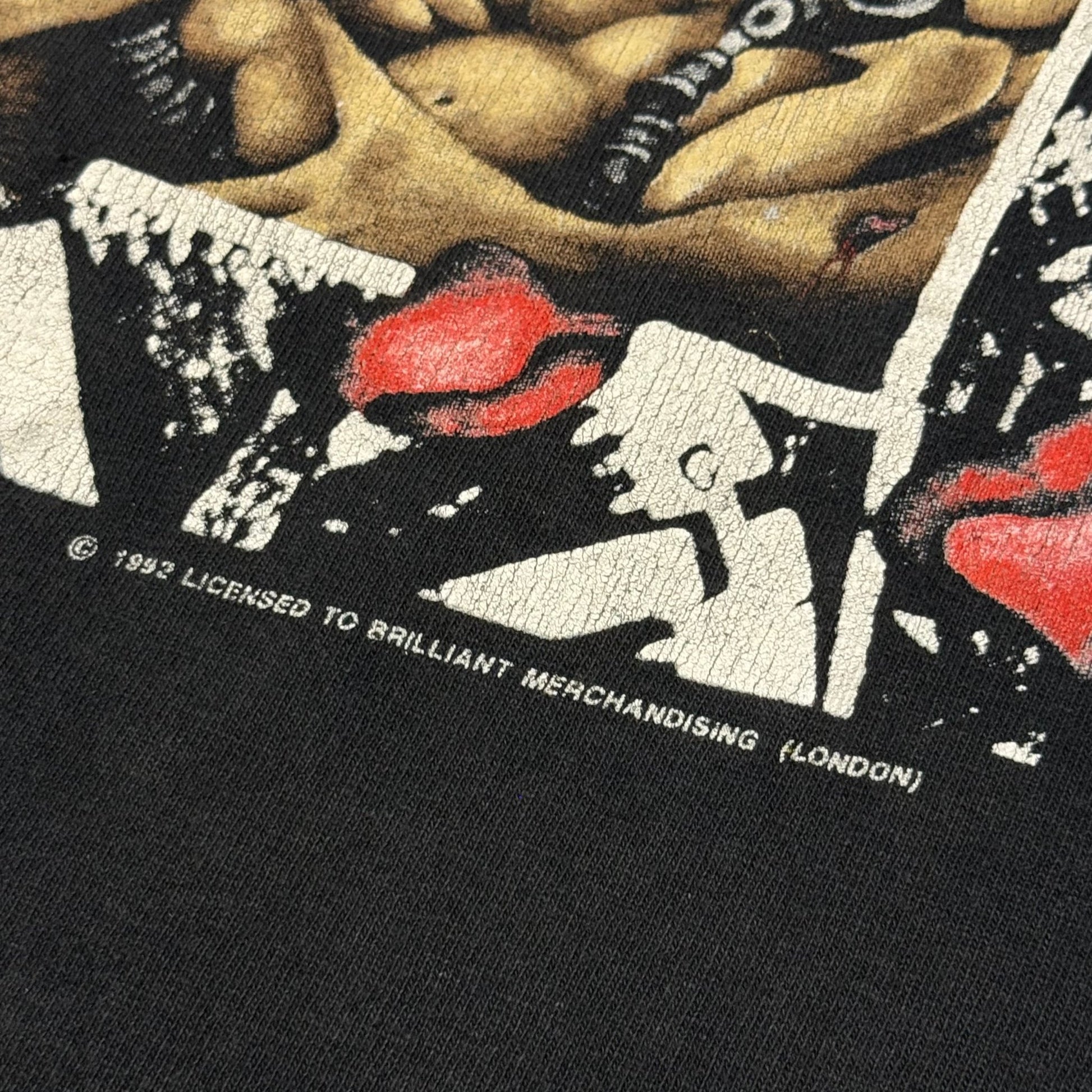 1992 Napalm Death Archive Shirt ’Campaign For Musical Destruction’ Europe Tour *extrem selten (XL) - Lennys Vintage