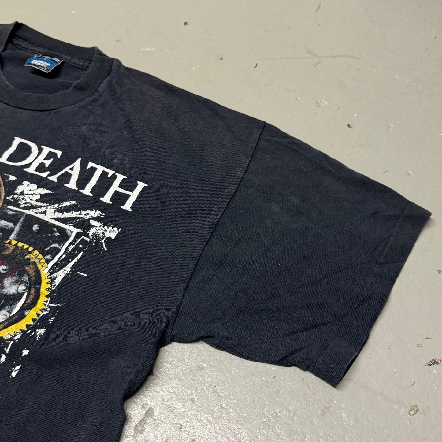 1992 Napalm Death Archive Shirt ’Campaign For Musical Destruction’ Europe Tour *extrem selten (XL) - Lennys Vintage