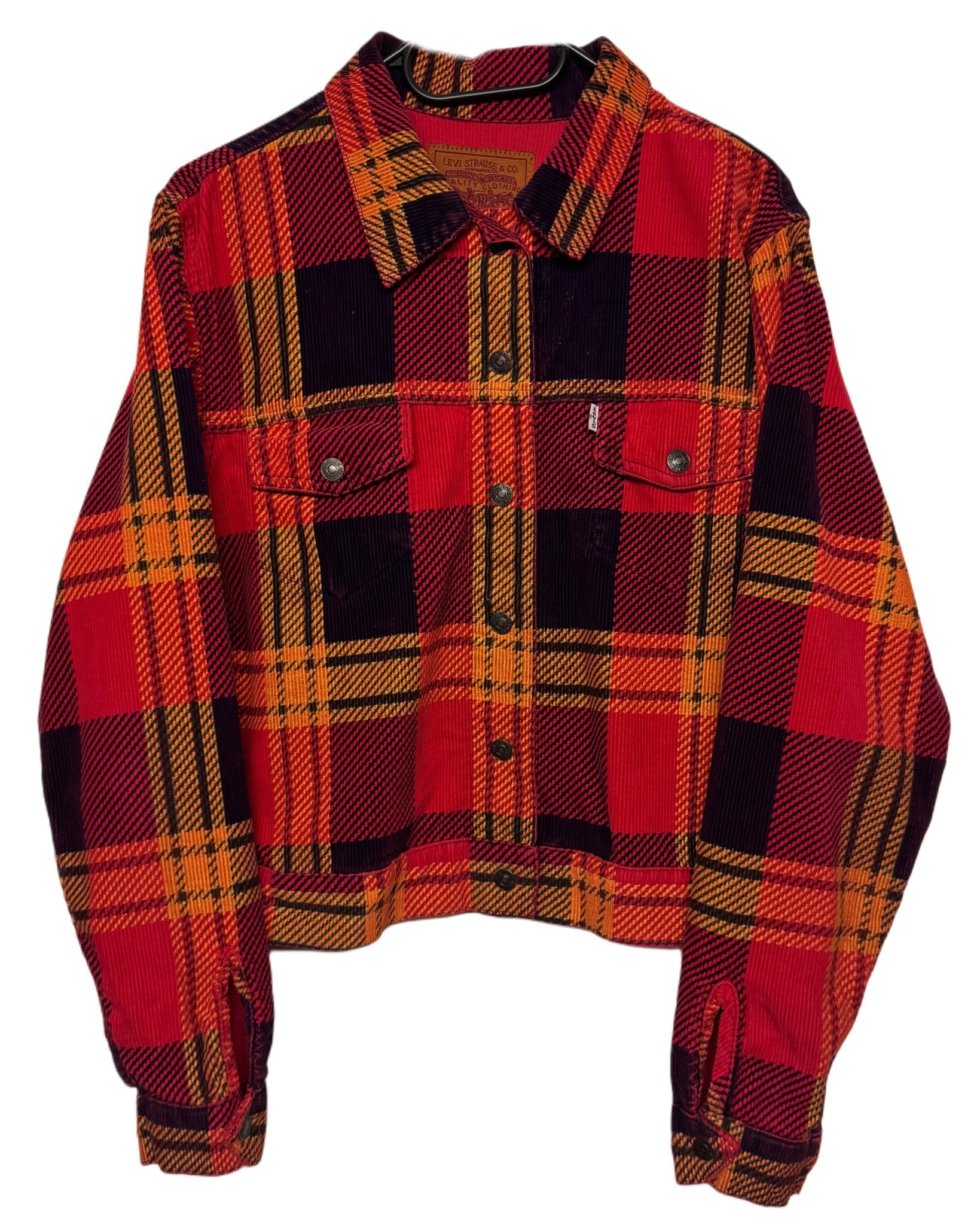 1996 Levi‘s Cord Jacket Women‘s *sehr selten (M) - Lennys Vintage