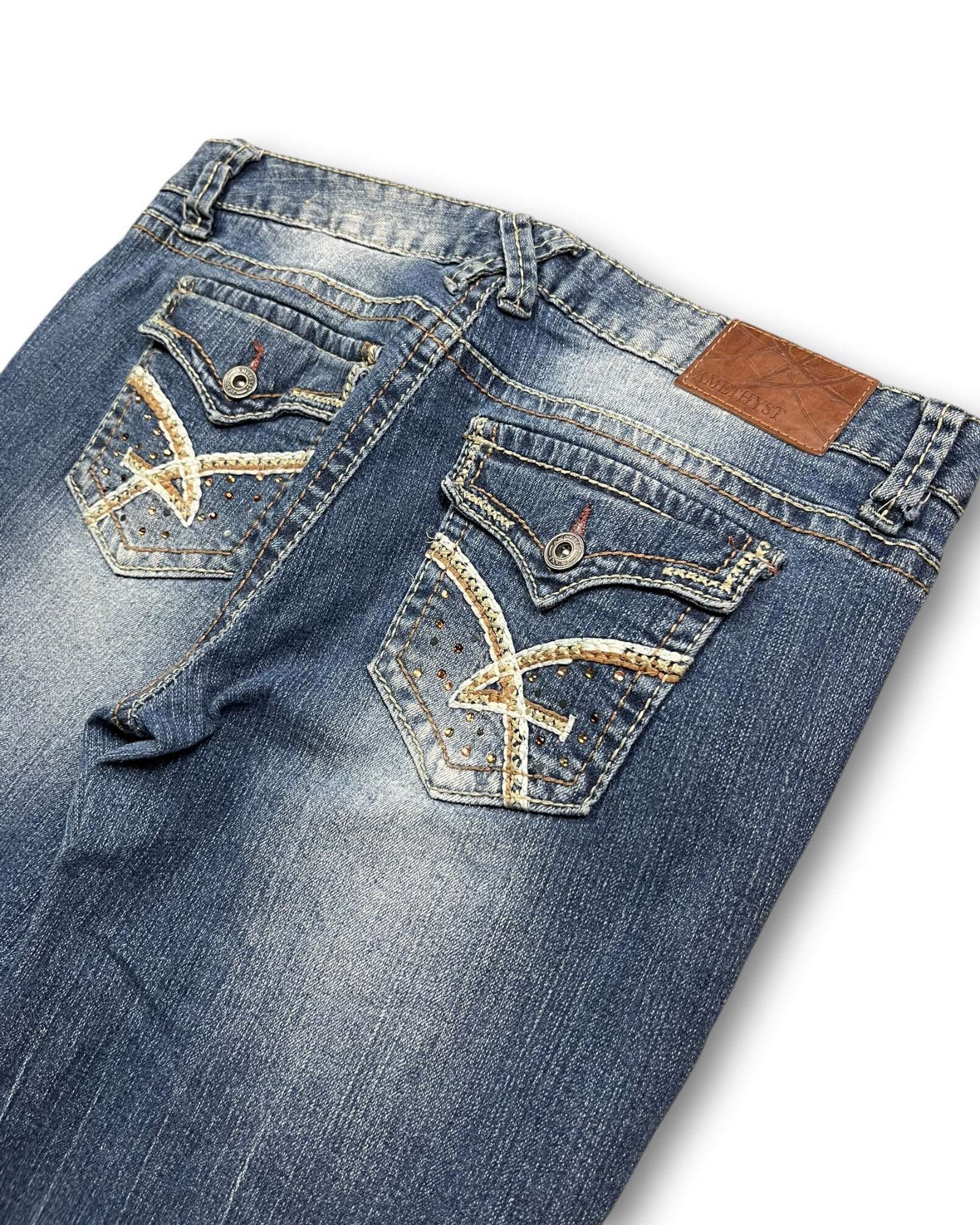 2000's Amethyst Low Waist/Bootcut Jeans Women's * W34 (L)