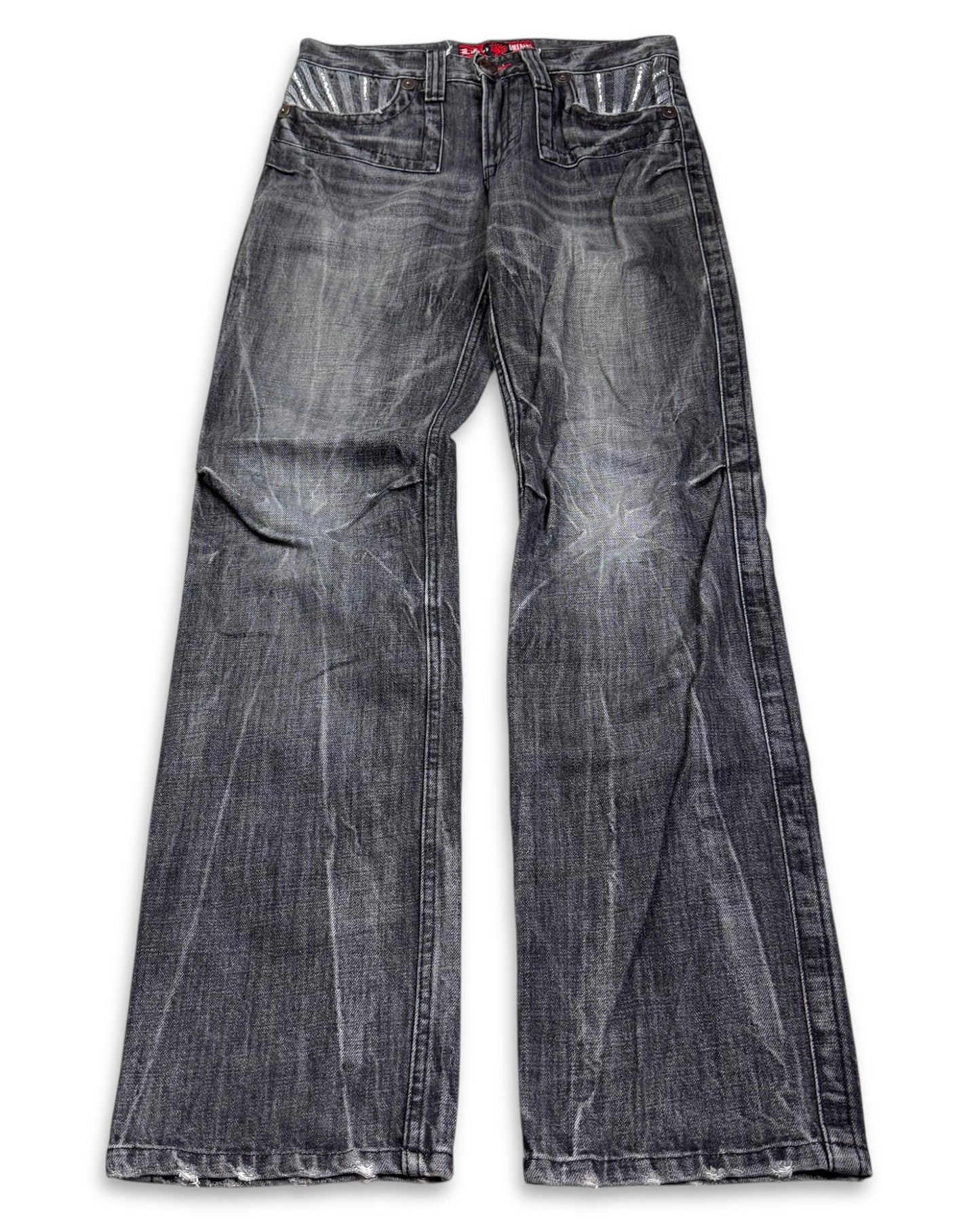 2000’s Oniarai Japanese Archive Straight Jeans *very rare 30x32